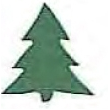 Mylar Shapes Christmas Tree (5")